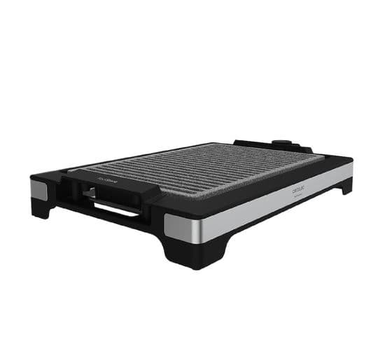 Tastyetgrill 2000 Inox Linestone, Puissance 2000 W, Finitions Acier Inoxydable, Thermostat Ré