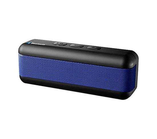 Enceinte Bluetooth Tmbth002 Coloris Bleu Rechargeable Sur Batterie