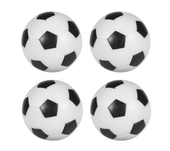 Jeu De 4 Ballons De Football De Table