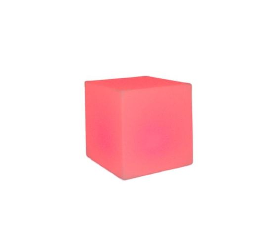 Cube Lumineux Cuby 45 Solaire+batterie Rechargeable LED/rgb