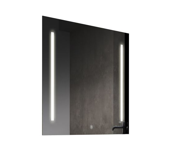 Miroir Éclairage LED De Salle De Bain Deka Avec Interrupteur Tactile Et Anti-buée - 60x80cm