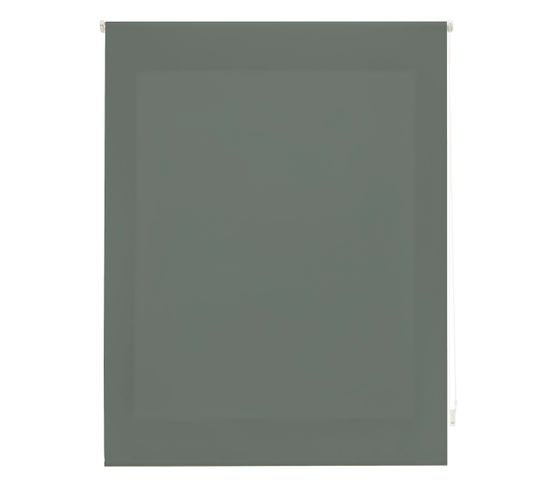 Store Enrouleur Polyester Opaque Multicolore 175x120x1 Cm Gris