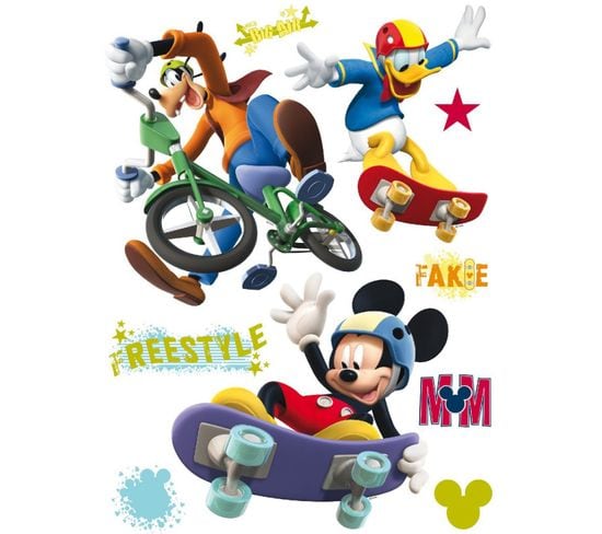 Stickers Géant Mickey Freestyle Disney