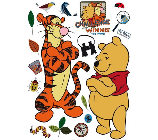 Stickers Géant Winnie et Tigrou à L'aventure Disney