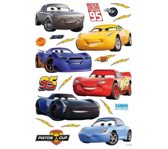 Stickers Géant Cars 3 Flash Mcqueen