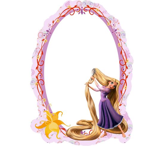 Miroir Princesse Raiponce Disney
