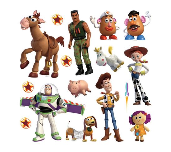 Minis Stickers Disney - Toy Story 4 - 30 Cm X 30 Cm