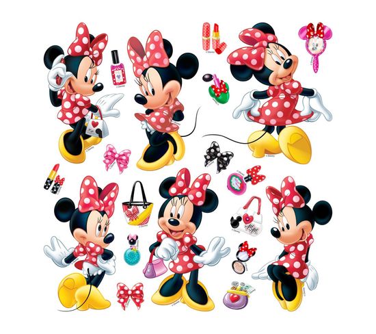 Minis Stickers Disney - Minnie Mouse - 30 Cm X 30 Cm