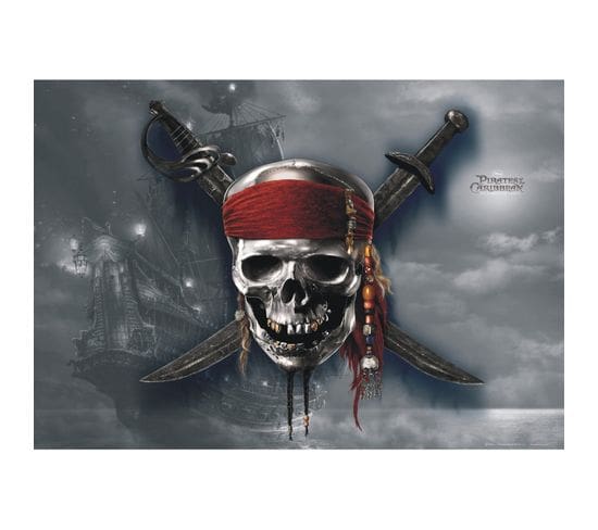 Poster Intisse Xxl Pirates Des Caraïbes Disney 155x115 Cm