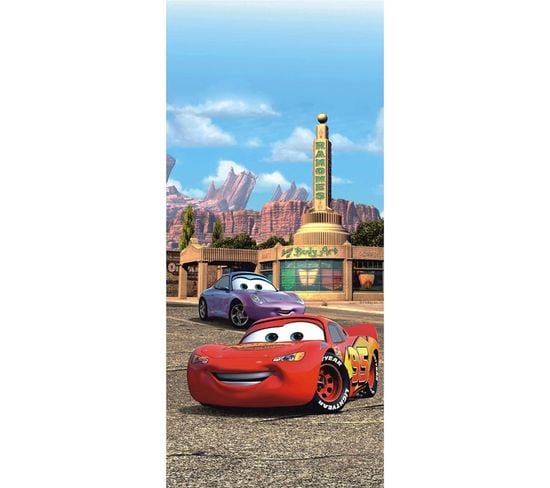 Poster Porte Monument Valley Cars Disney Intisse 90x202 Cm