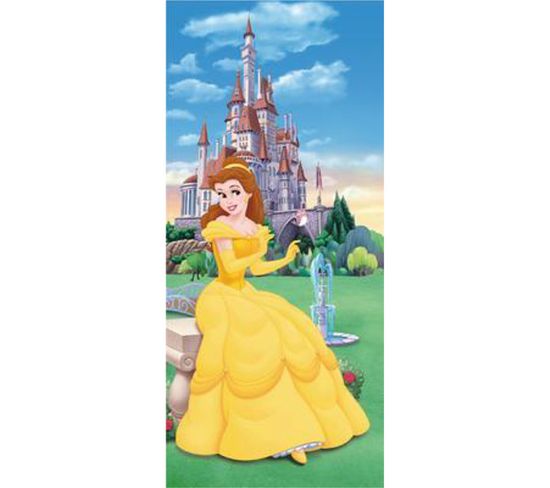 Poster Porte Belle Princesse Disney Intisse 90x202 Cm