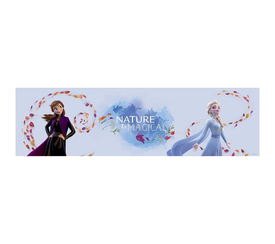Frise Auto-adhésive Disney - La Reine Des Neiges 2 - Modèle La Nature Est Magique - 5 M X 14 Cm