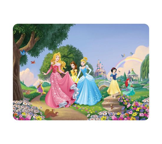 Set De Table - Disney Princesses - Raiponce, Cendrillon, Belle, Blanche Neige, Ariel - 42x30 Cm