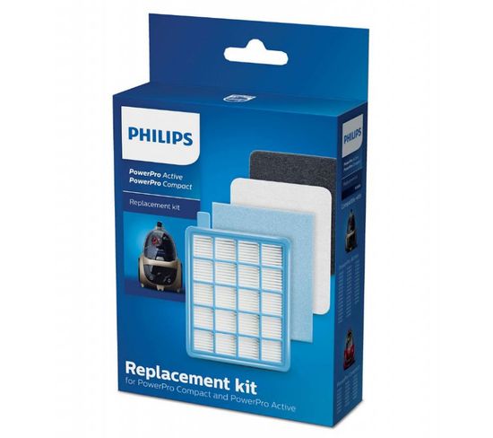 Kit Filtres  Fc805801 Pour Aspirateur Philips, Saeco