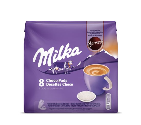Dosettes chocolat SENSEO Milka chocolat dosettes x10