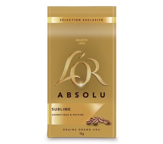 Café en grains L'OR L'or Absolu 1000 gr