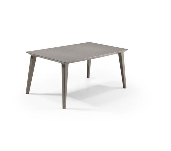 Table Lima 160 6 Personnes - Design Contemporain Cappucino