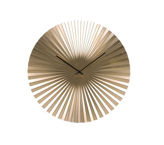 Horloge Design Métal Sensu Xl - Diam. 50 Cm - Doré