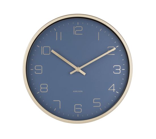 Horloge Gold Elegance Bleu - Karlsson