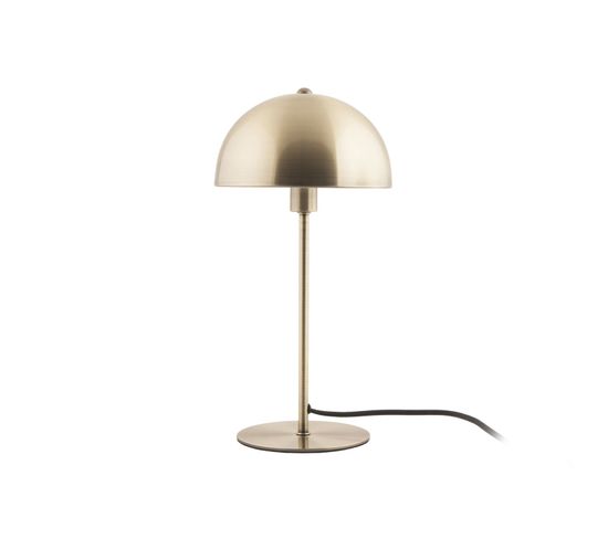 Lampe à Poser Design Métal Bonnet - H. 39 Cm - Doré