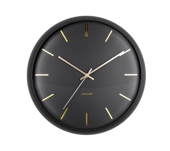 Horloge Globe Design Armando Breeveld Noir - Karlsson