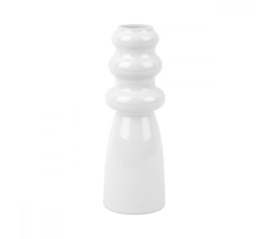 Vase Sparkle Bottle Blanc
