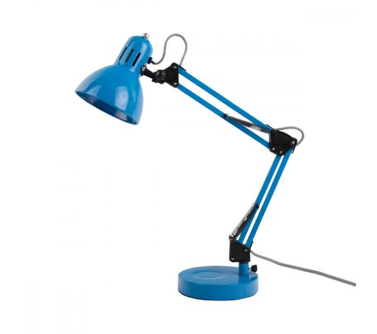 Lampe De Table Funky Hobby H52cm Bleu