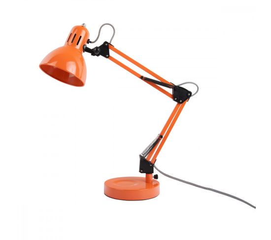 Lampe De Table Funky Hobby H52cm Orange