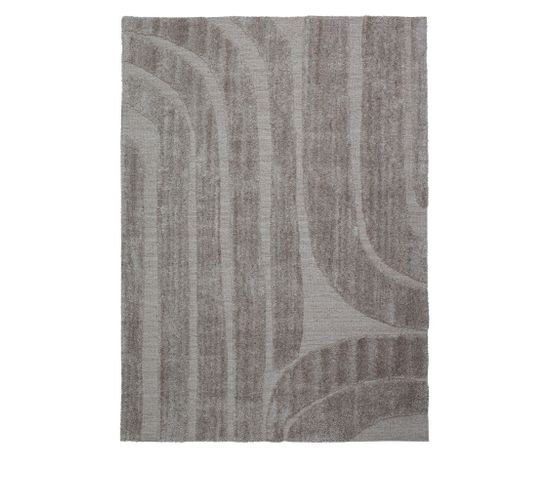 Inure - Tapis Avec Motifs Graphiques Naturel - Couleur - Beige, Dimensions - 170x240 Cm