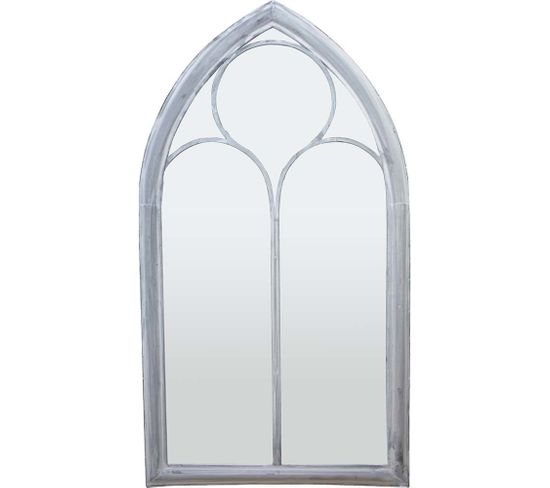 Grand Miroir Fenêtre En Métal Eglise