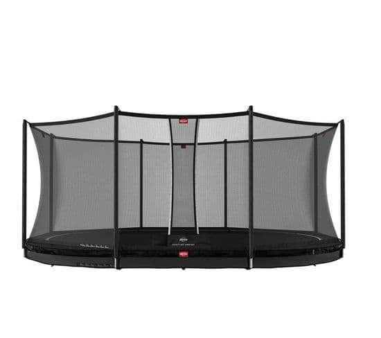 Trampoline Grand Favorit Inground 520 Cm Black+ Safety Net Comfort