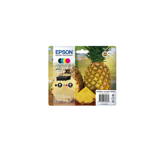 Compatible Epson 604XL - Ananas - Noir - pas cher