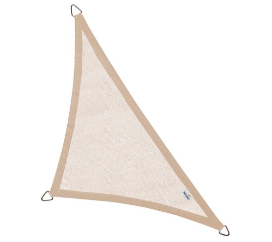 Voile D'ombrage Triangulaire Coolfit Sable 5 X 5 X 7.1 M