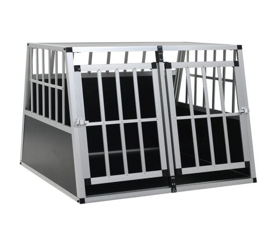Cage Pour Chien À Double Porte 94 X 88 X 69 Cm