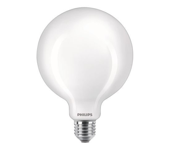Ampoule LED globe E27 PHILIPS EQ100W blanc chaud