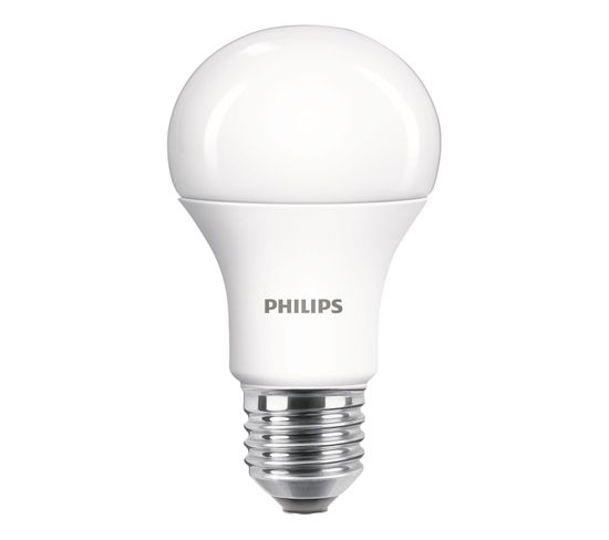 lot de 2 ampoules LED E27 PHILIPS EQ100 standard blanc froid