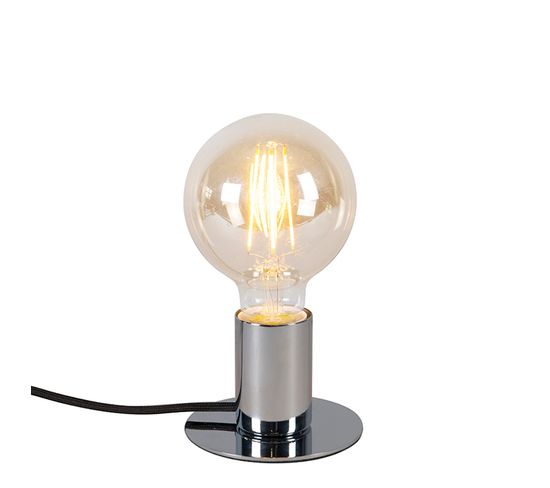 Lampe De Table Moderne Chrome - Facil