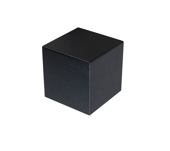 Applique Moderne Noir - Cube