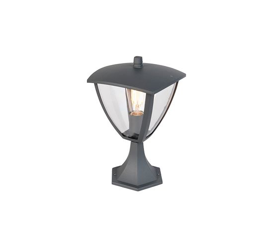 Lanterne Sur Pied Moderne Extérieur Gris Foncé - Platar