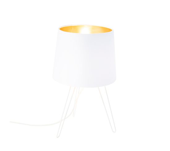 Lampe De Table Moderne Blanche - Lofty