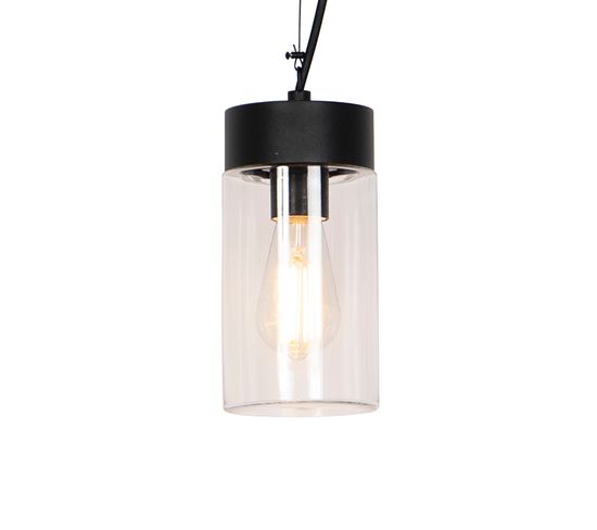 Lampe Suspendue Moderne Noir Ip44 - Jarra