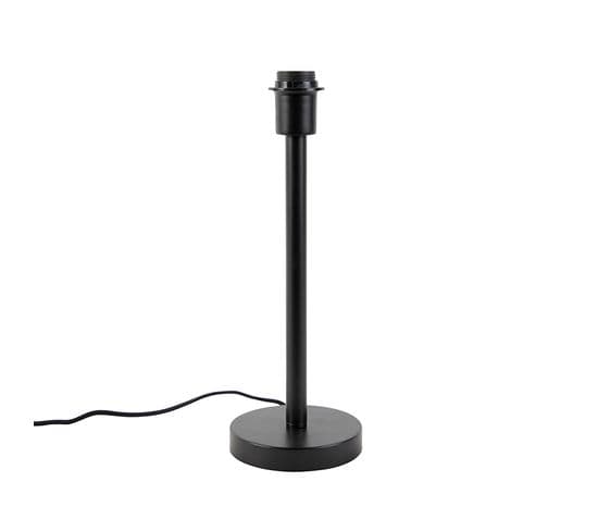 Lampe De Table Moderne Noire Sans Abat-jour - Simplo