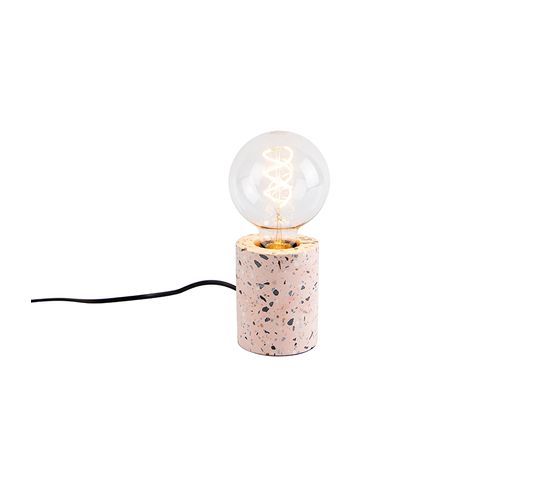 Lampe De Table Design En Granit Rose - Baranda