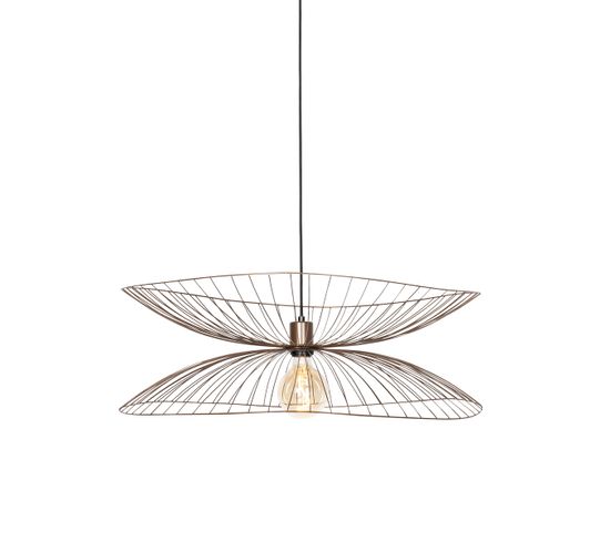 Lampe à Suspension Design Bronze 66 Cm - Pua