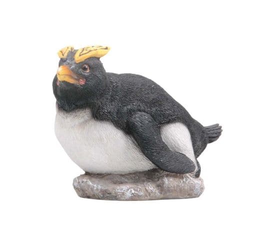Pingouin Huppé En Résine Glisse