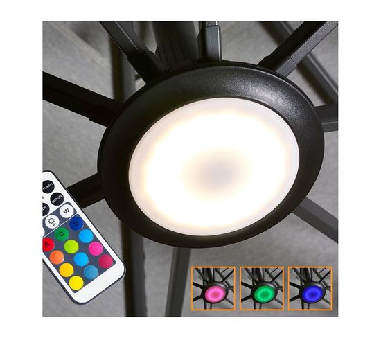 Lampe LED Pour Parasol Déporté Platinum