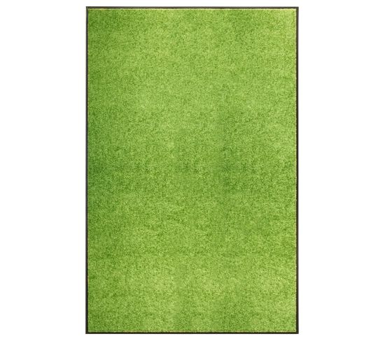 Paillasson Lavable Vert 120x180 Cm