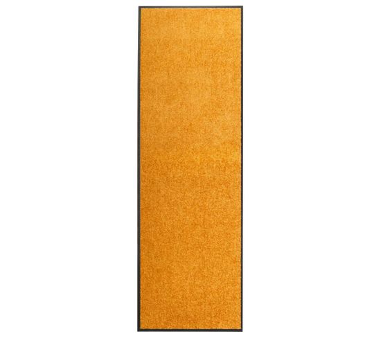 Paillasson Lavable Orange 60x180 Cm