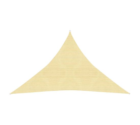 Voile D'ombrage 160 G/m² Beige 3x3x4,2 M Pehd