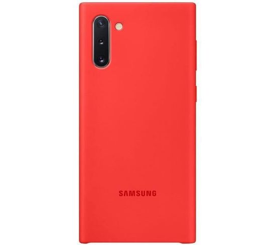 Coque Silicone Rouge Note10